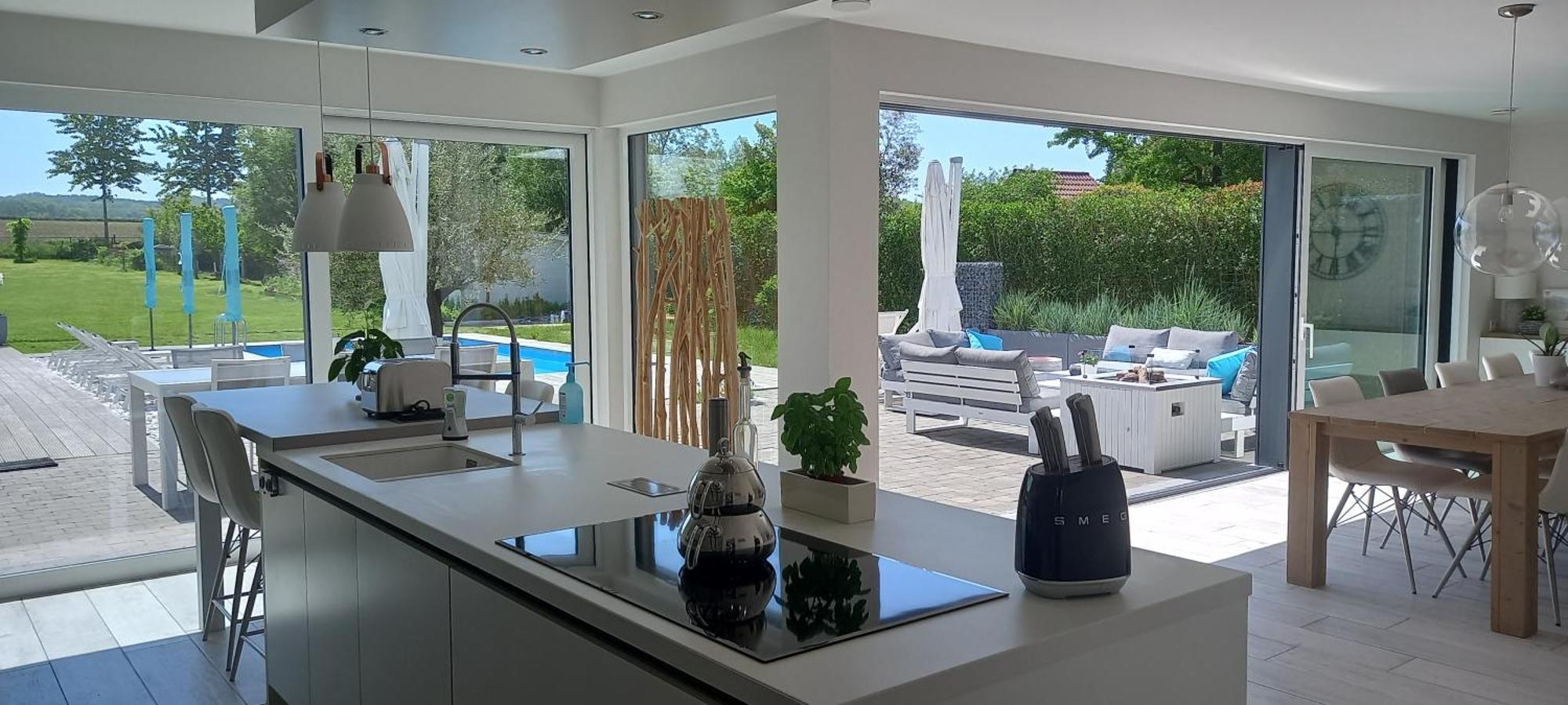 Villa Blue Garden B&B Vlaamse Ardennen Nabij Pairi Daiza Geraardsbergen Dış mekan fotoğraf